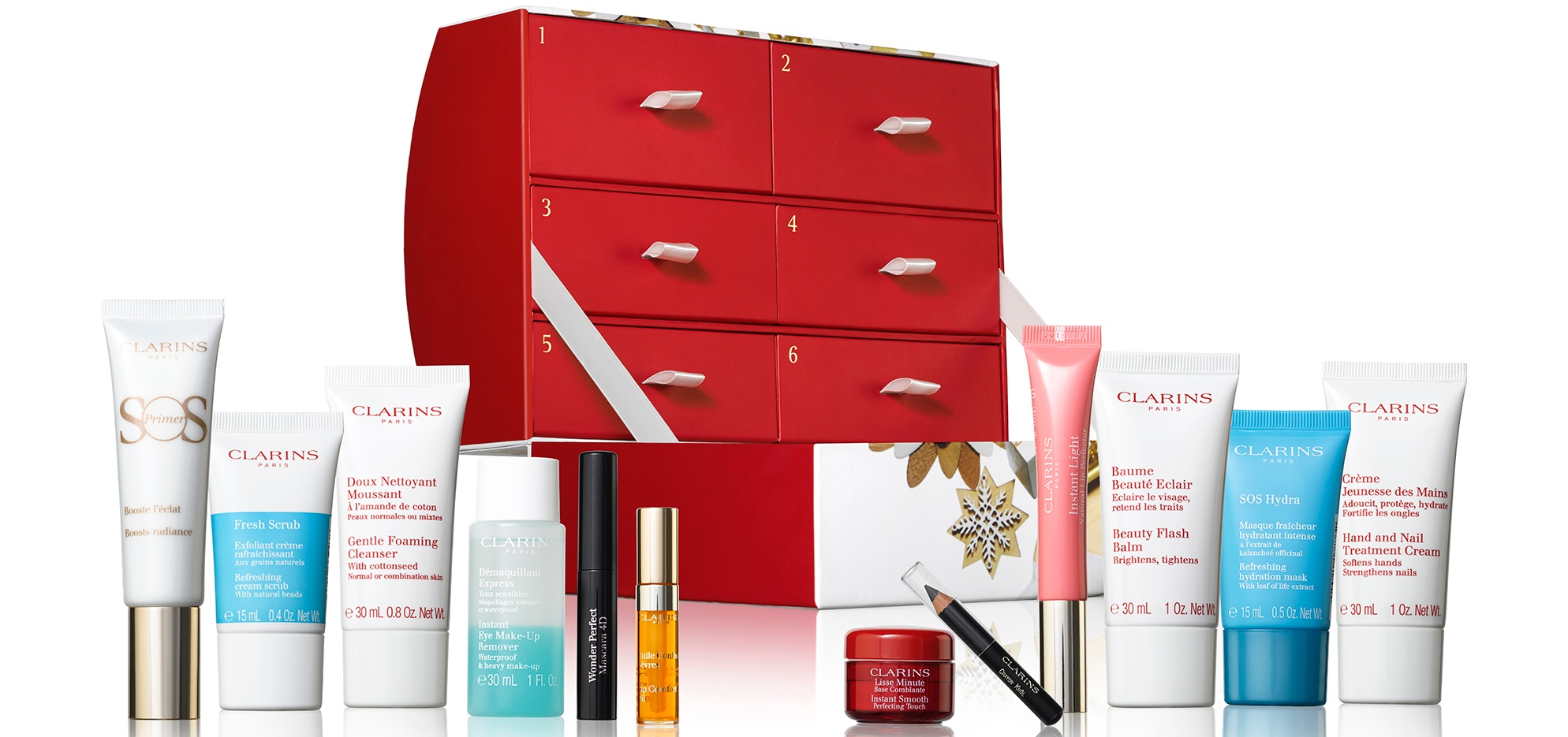 Clarins 12 Days of Christmas Calendar 2019