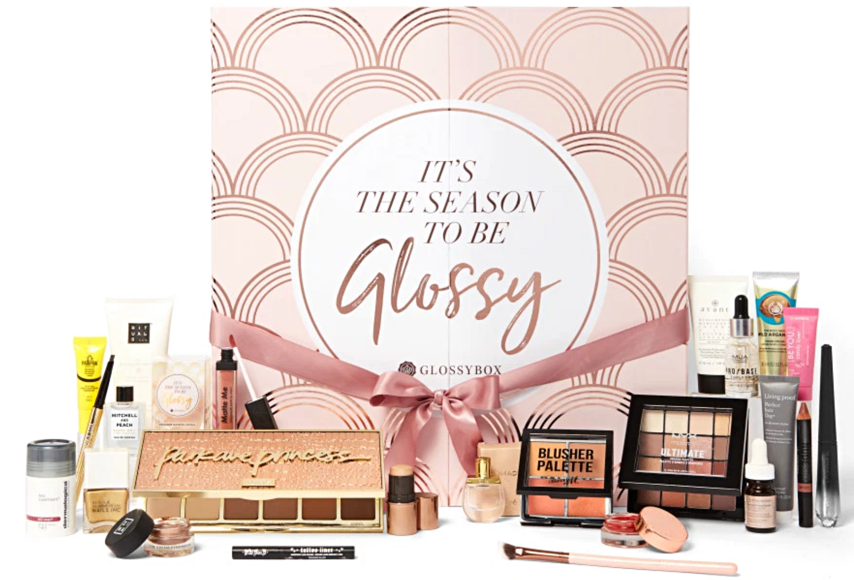 Glossybox advent calendar contents