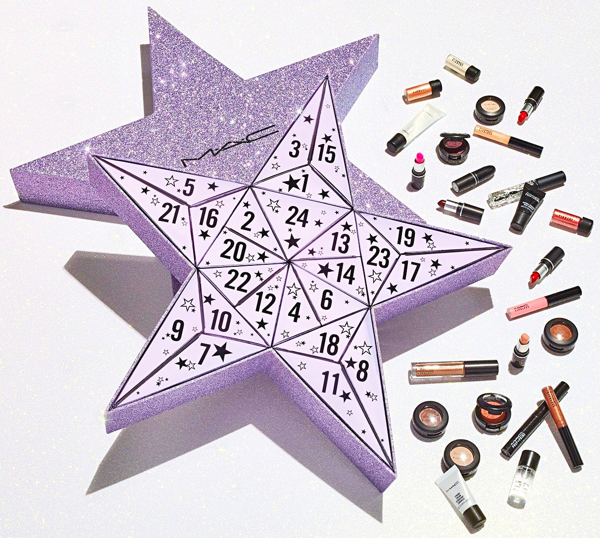MAC stars beauty advent 2019 USA