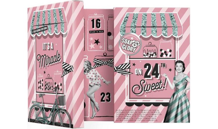 Soap & Glory advent calendar 2019