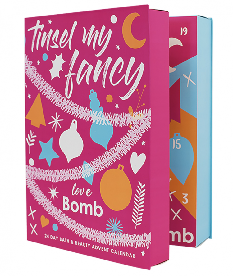 Tinsel My Fancy Bomb Cosmetics Advent Calendar 2019
