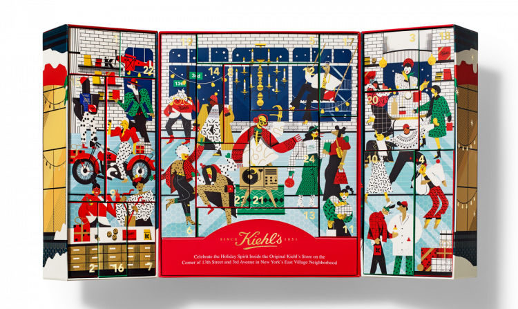 Kiehl's Advent Calendar 2020 Inside