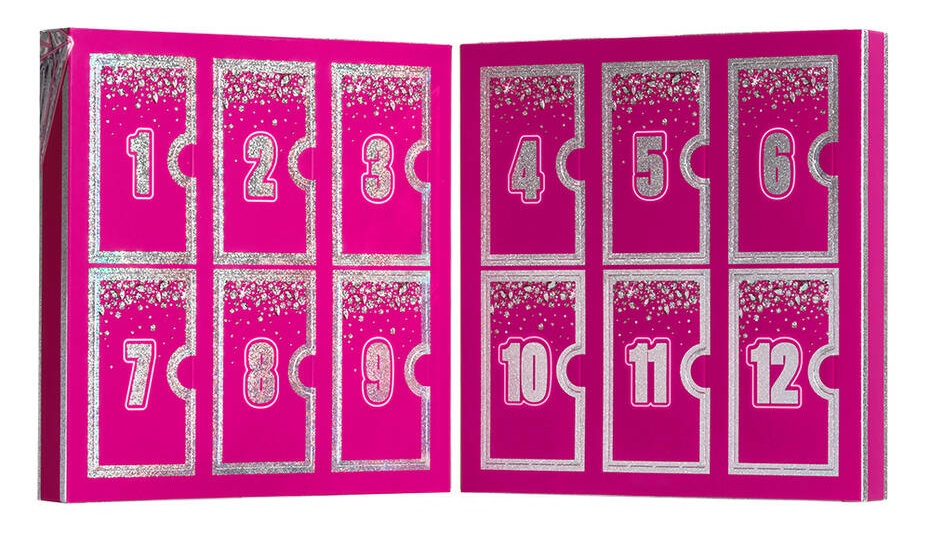 NYX 12 Day Advent Calendar 2020 Inside