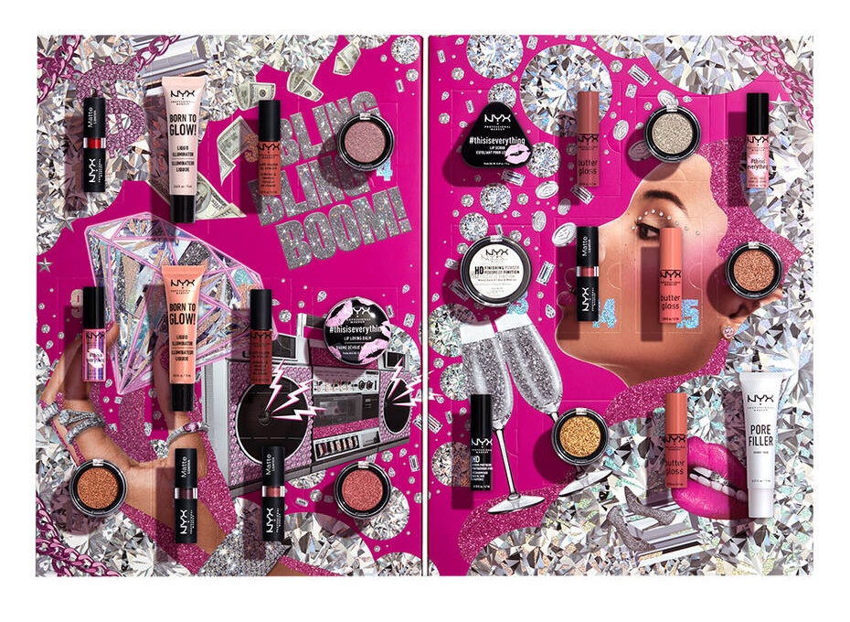 NYX advent calendar 2020 contents