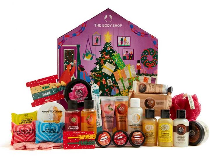 The Body Shop small advent calendar 2020