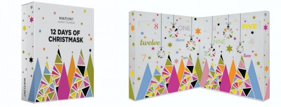BeautyPro 12 Days Of Christmask Advent Calendar 2020