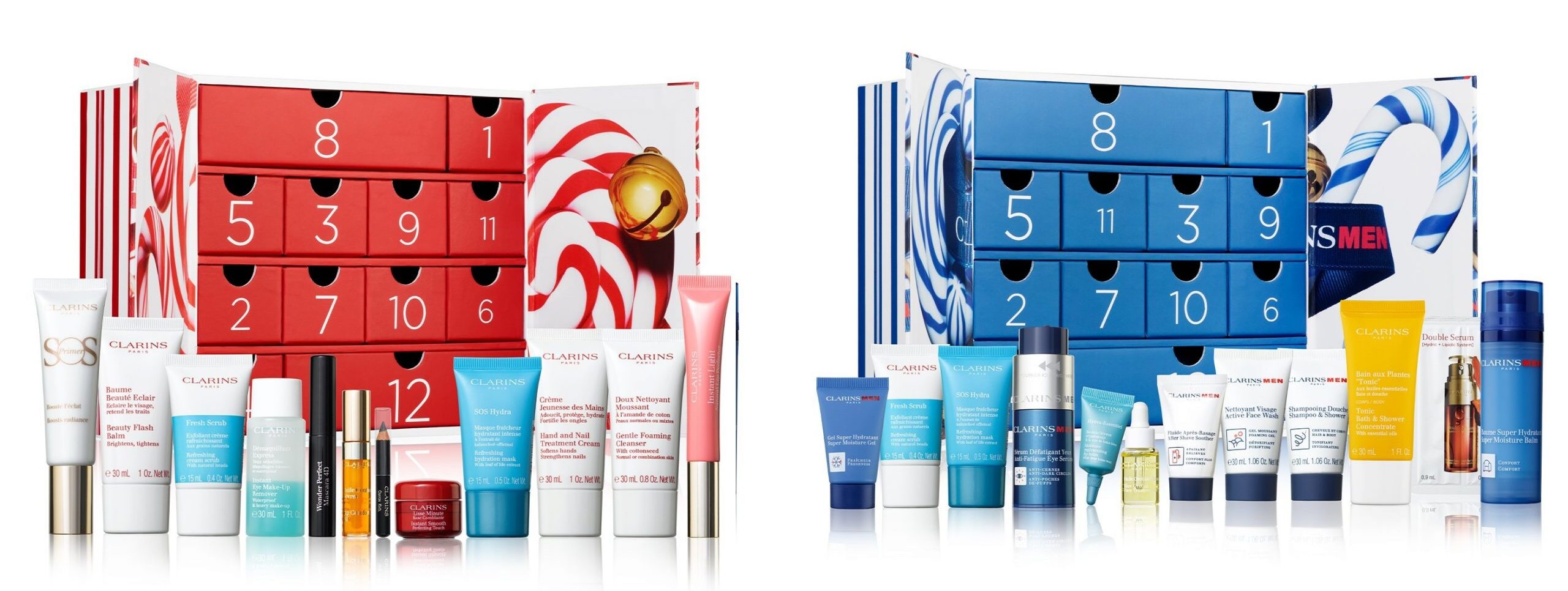 Clarins 12 Day Christmas 2020 Men and Women