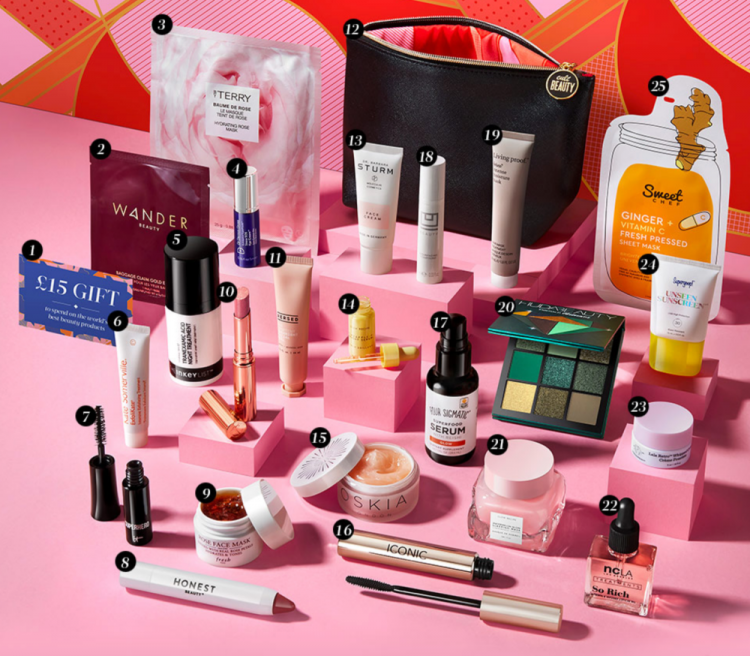 Cult Beauty Best of 2020 Goody Bag