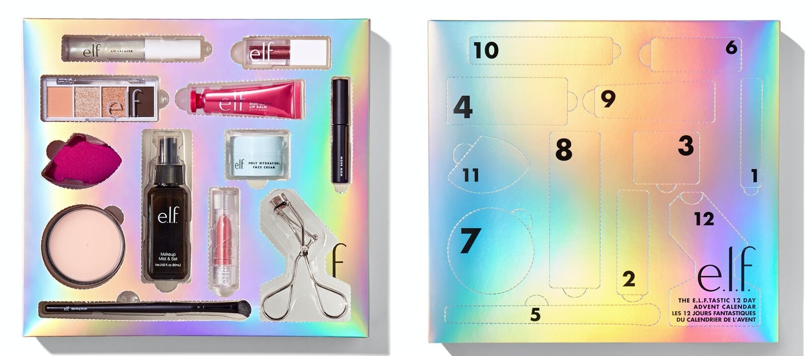 Elf Beauty Advent Calendar 2020 Contents