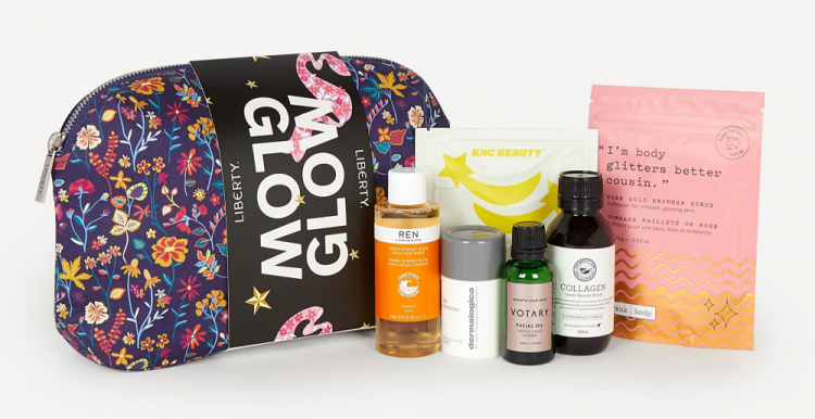 Liberty glow kit beauty gift