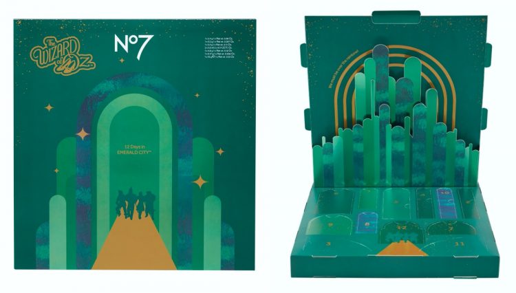 No7 12 Days In Emerald City Beauty Advent Calendar 2020