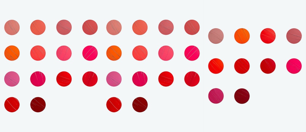 HERMES Rouge Hermes 24 Lip Piano Set Colours