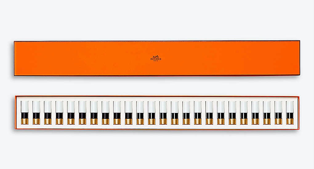 HERMES Rouge Hermes 24 Lip Piano Set - Hermes Lipstick Vault