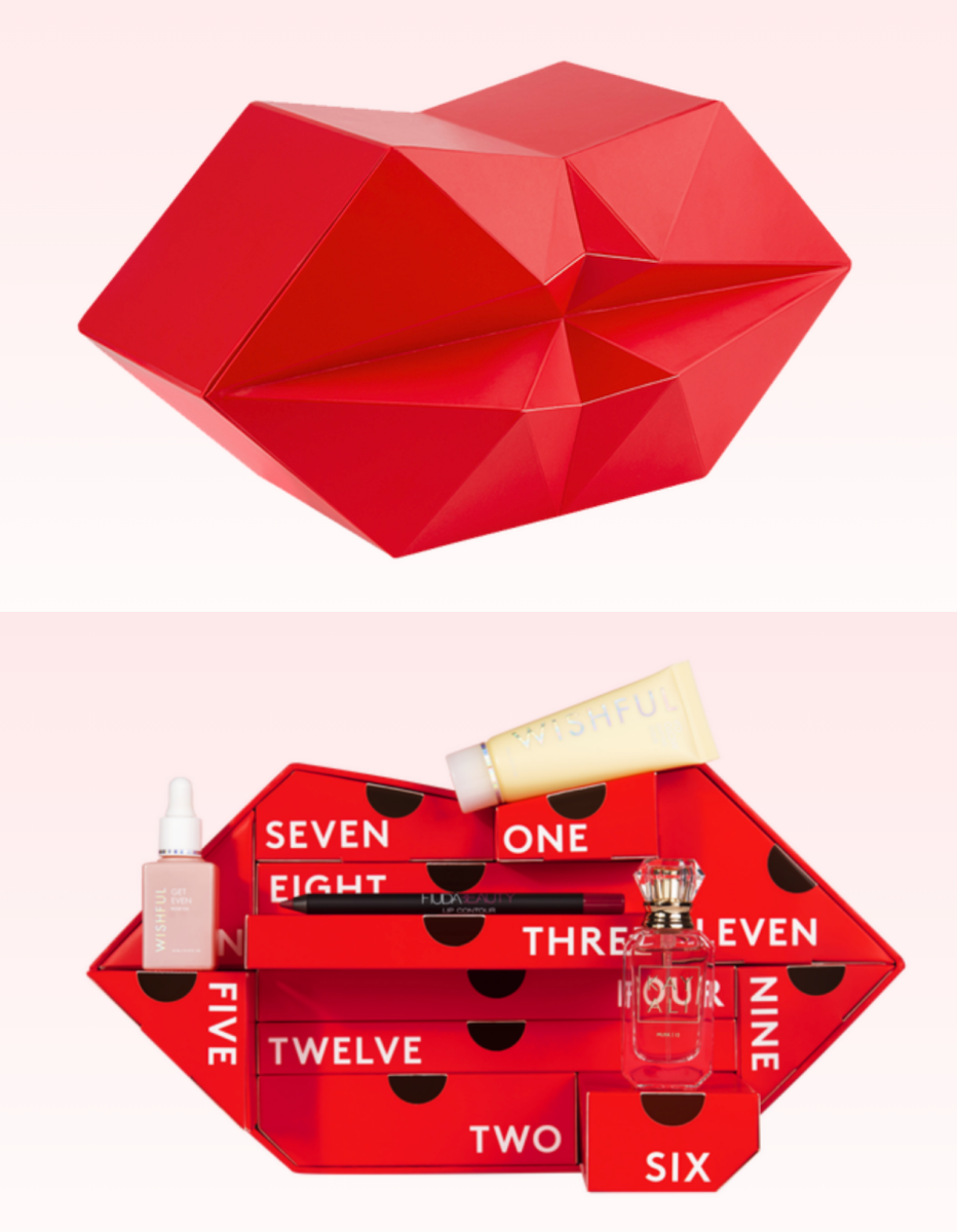 Huda Beauty Advent Calendar 2020 Contents