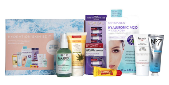 Boots Skincare Hydration Beauty Box 2021
