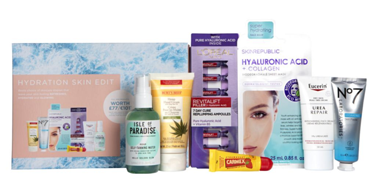 Boots Hydrating Skincare Box 2021