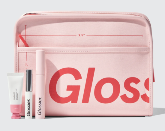 Glossier Beauty Bag Makeup Set