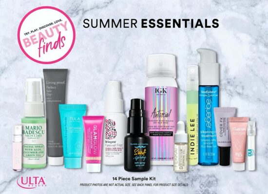 Ulta Summer Essentials Sampler Kit 2021