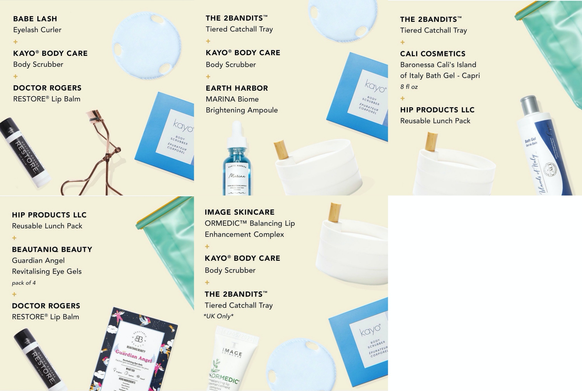 FabFitFun 2021 Fall Choice 6 Bundles 3