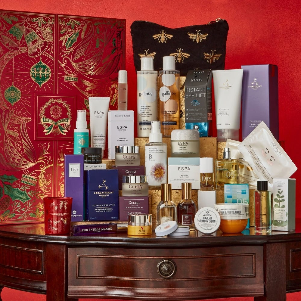 Fortnum & Mason Beauty Advent Calendar 2021 - Contents Revealed