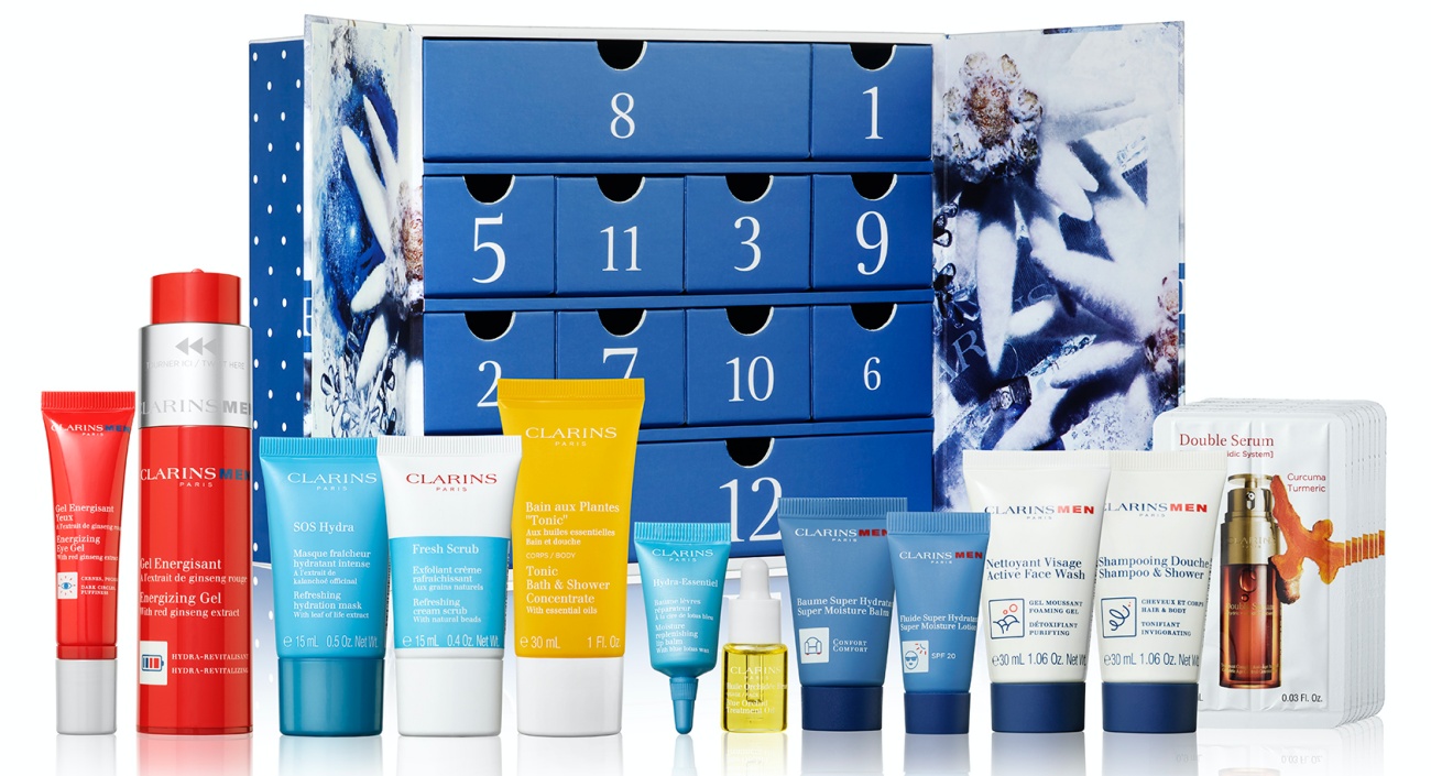 ClarinsMen 12 Day Advent Calendar 1