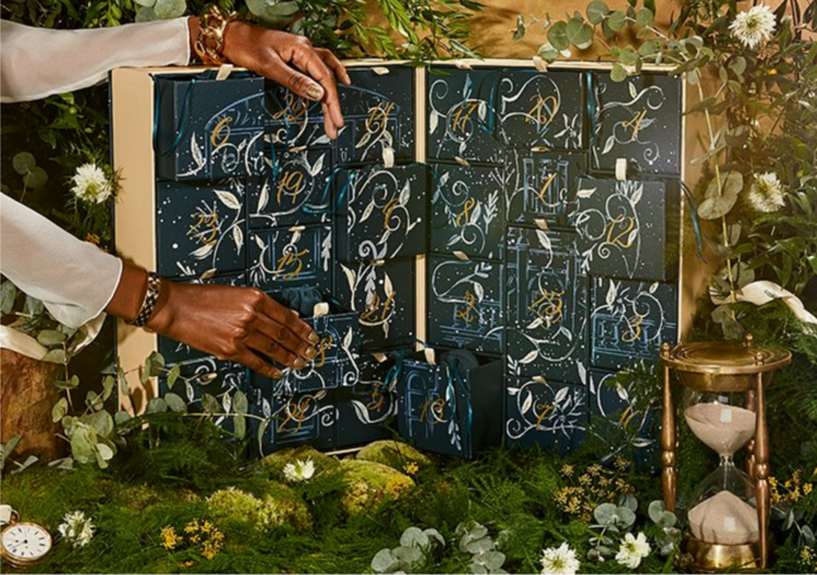 Harrods beauty advent calendar 2021