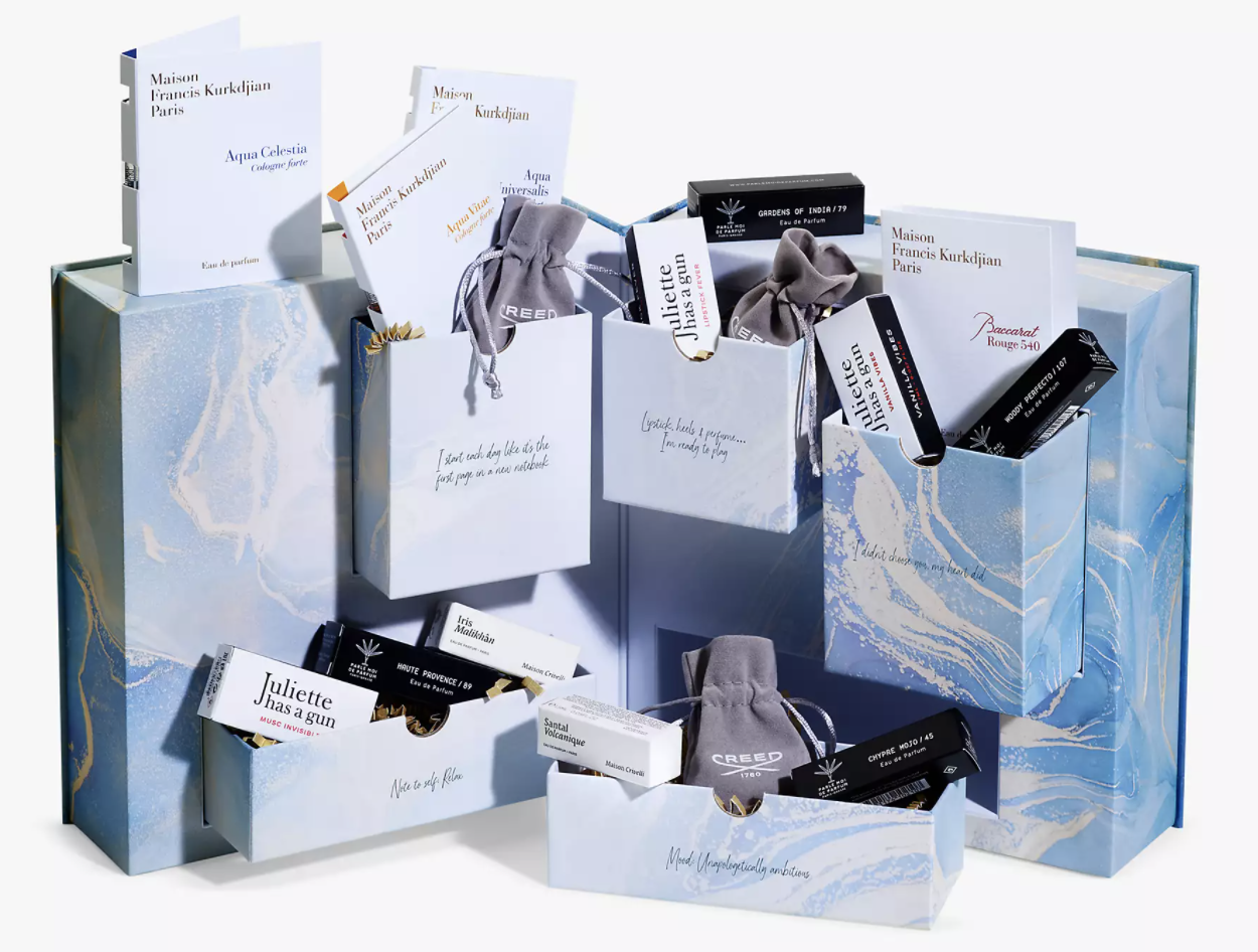 John Lewis Scent Edit 2021 Contents