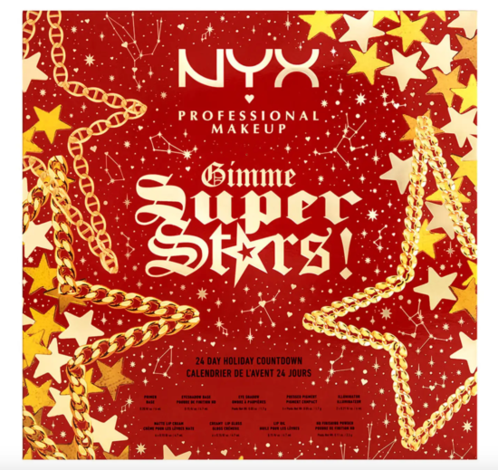 NYX Gimme Super Stars! Advent Calendars 2021