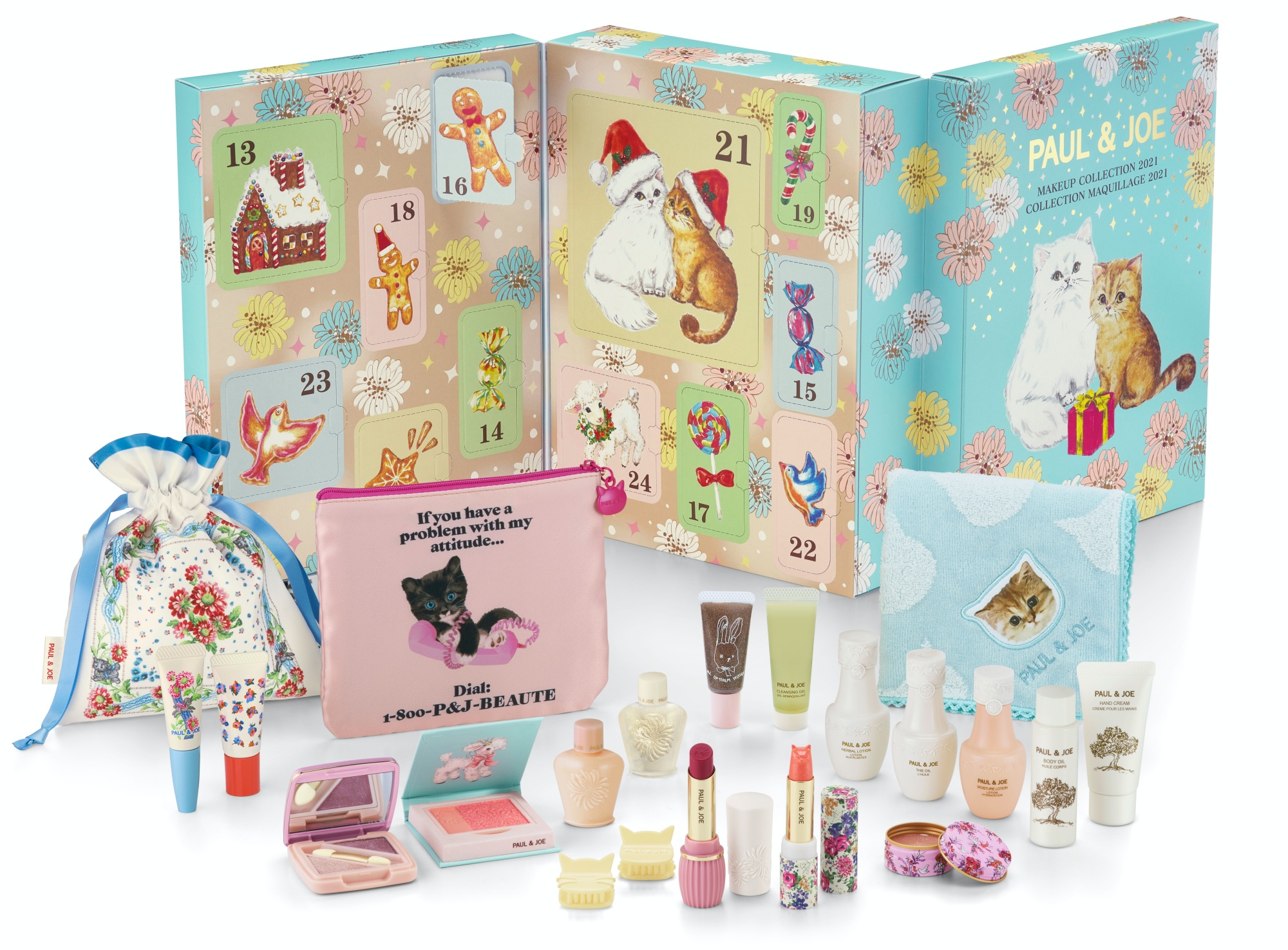 Paul & Joe Santa Cat Makeup Collection 2021