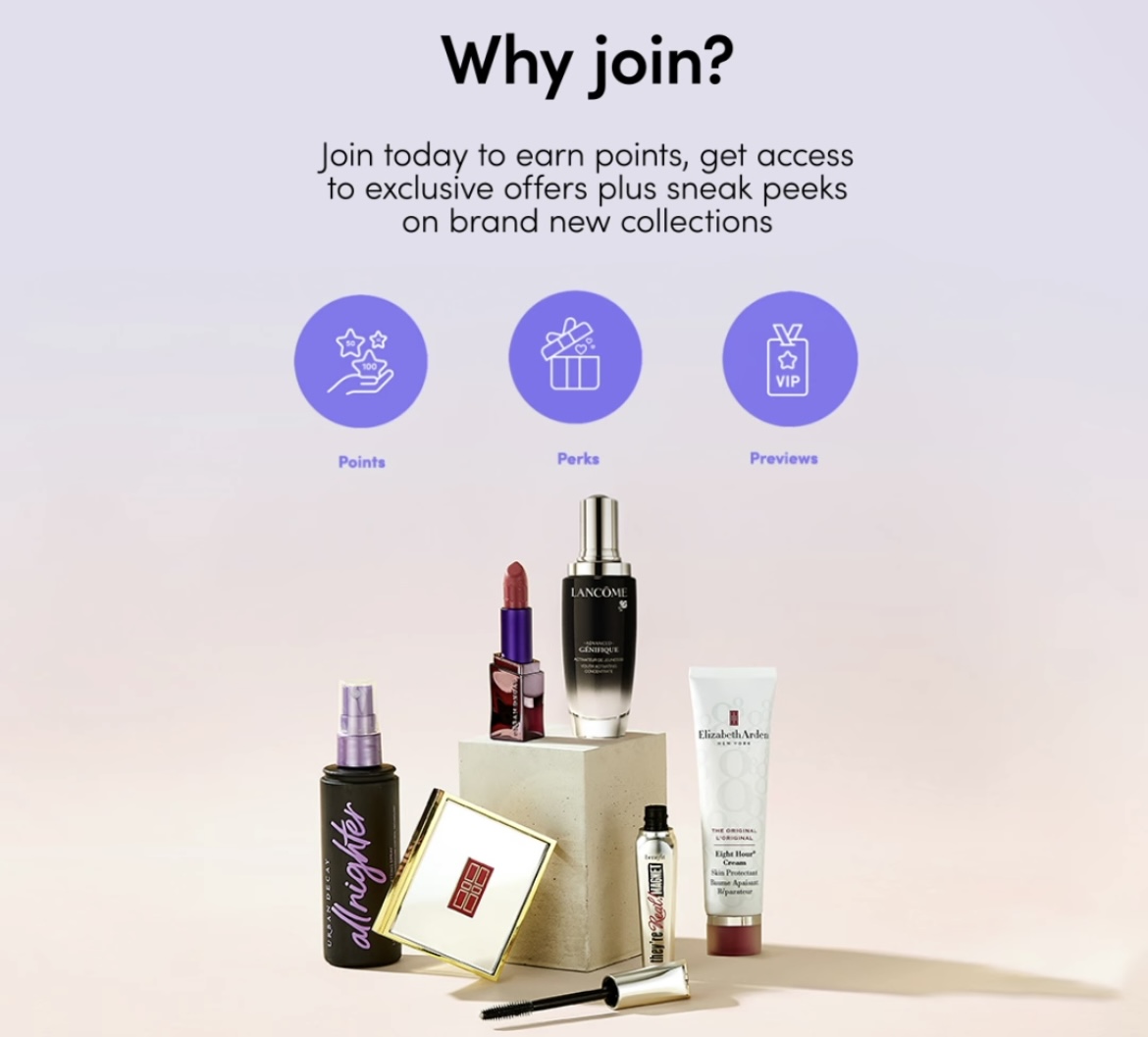 Debenhams Beauty Club Relaunch