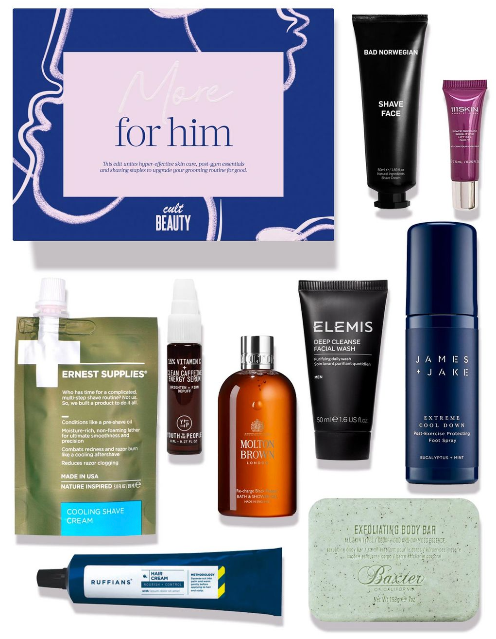 More For Him Box Cult Beauty