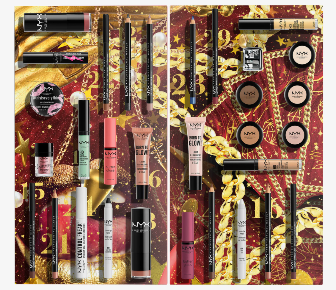 NYX Advent Calendar 31 days