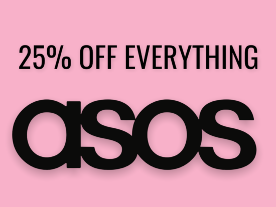 25% Off Everything At ASOS!