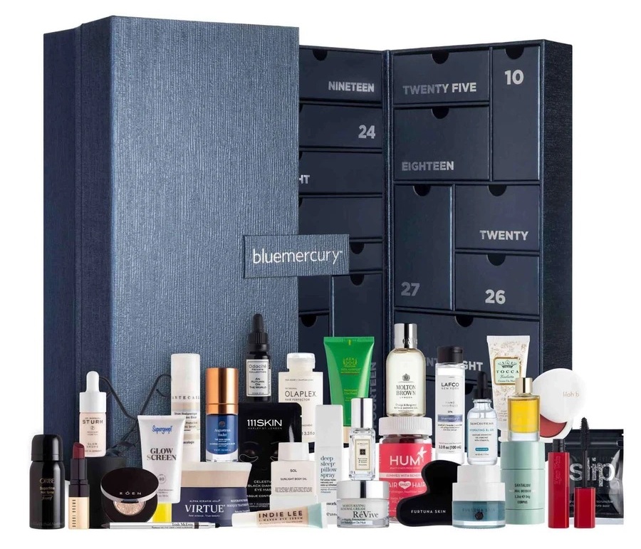 Bluemercury advent calendar 2021 inside