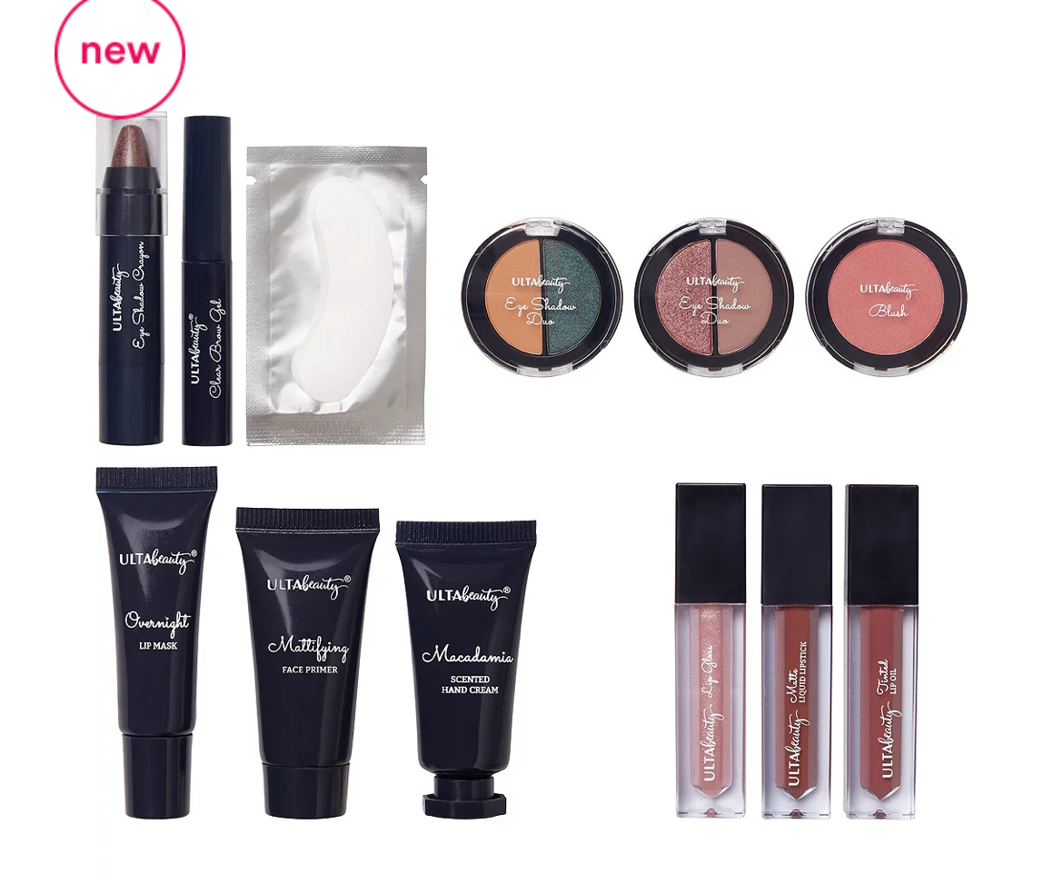 ULTA beauty calendar contents