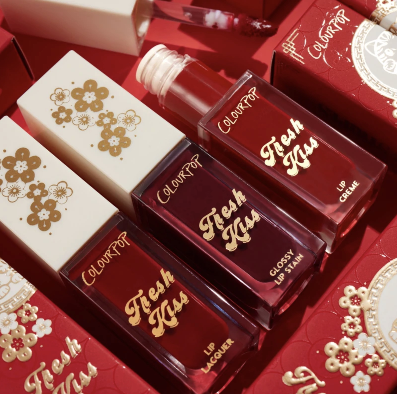 Colorpop lip collection lunar new year