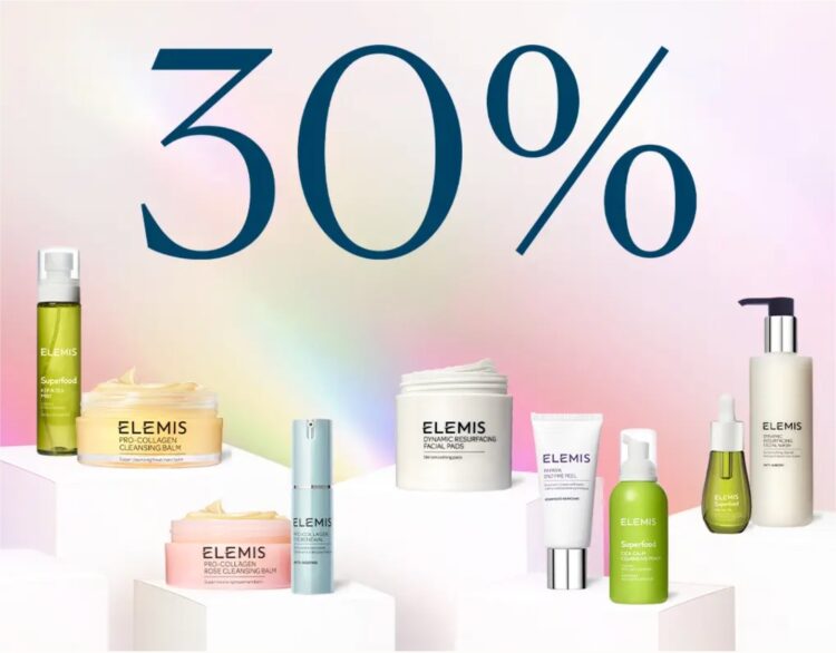 ELEMIS Discount Code 30% Off