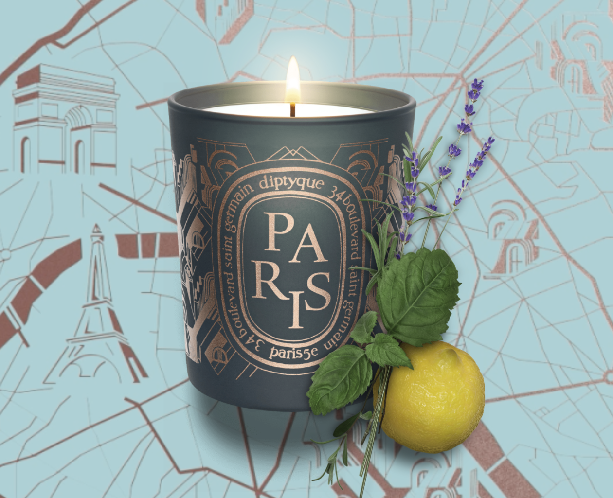 Diptyque City Candle Paris