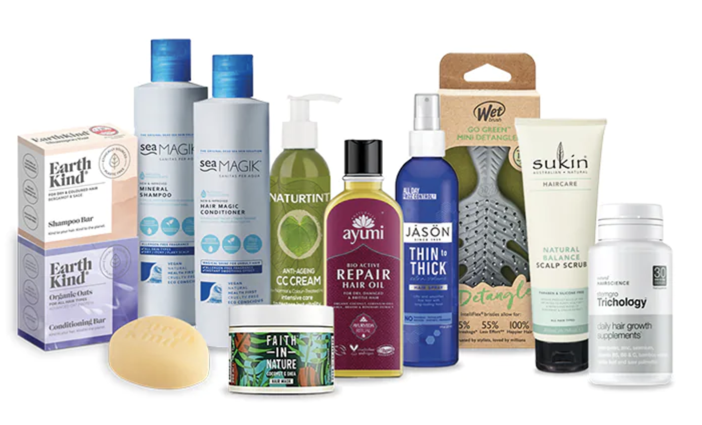 Holland and Barrett Haircare Box