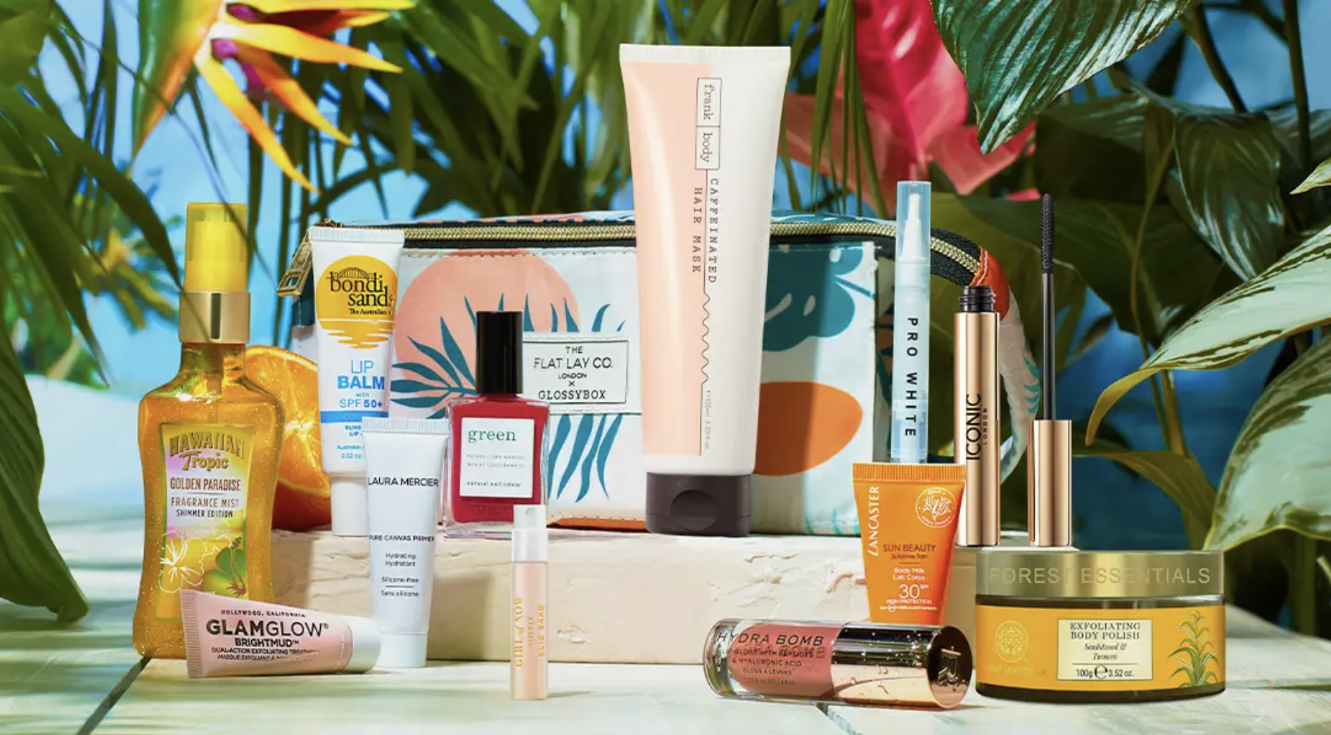 Glossybox Summer Bag Contents