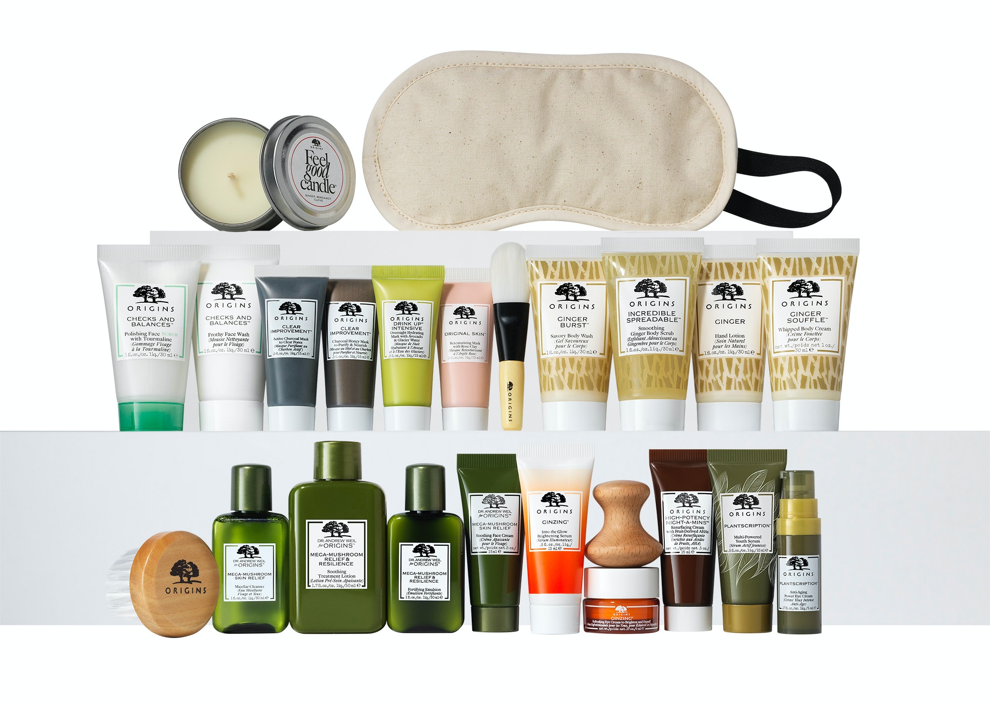 Origins 24 day Advent Calendar Contents