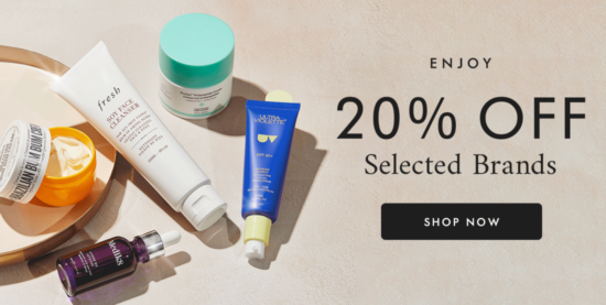 Space NK – 20% Off Beauty Favourites