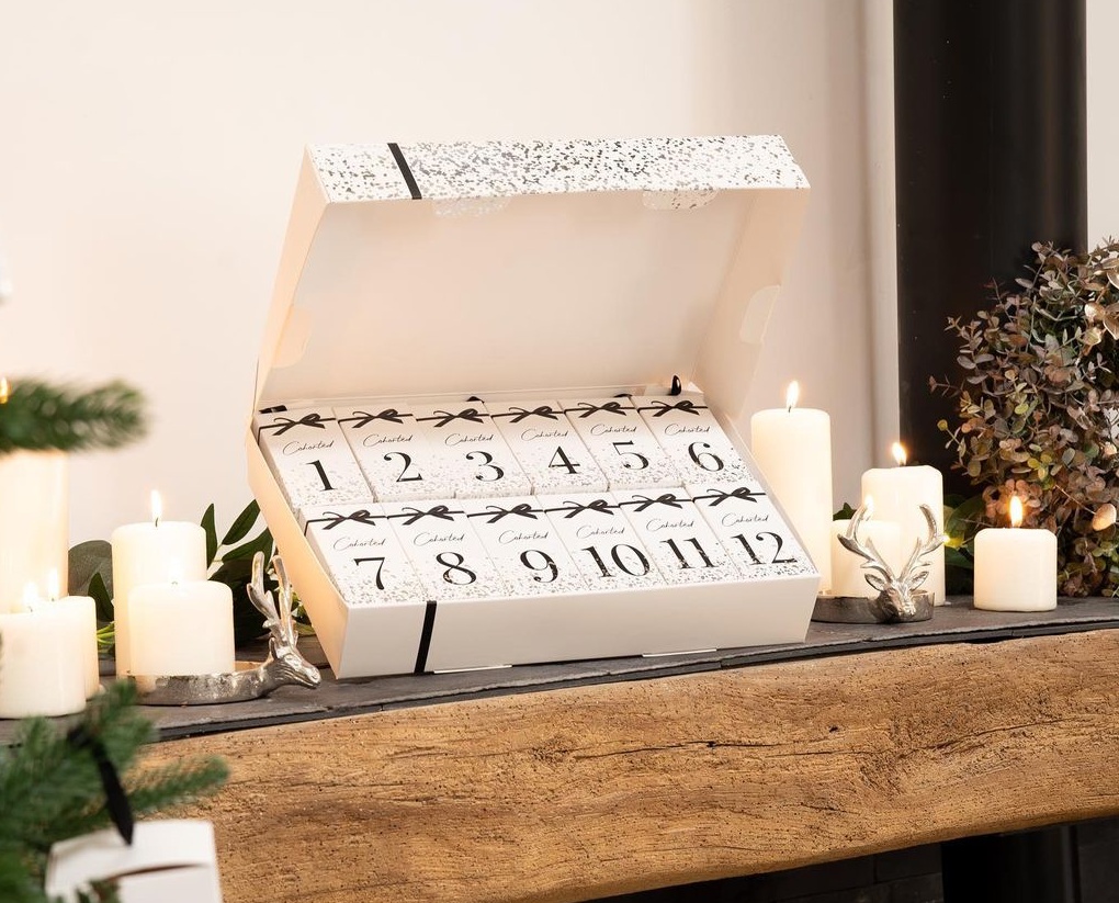 Cohorted advent calendar baubles 20022