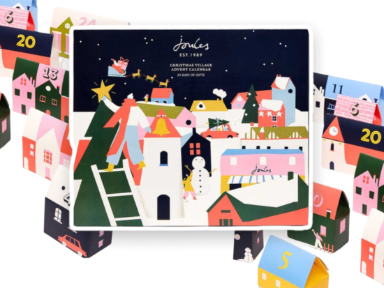 Joules Christmas Village 24 Day Advent Calendar 2022