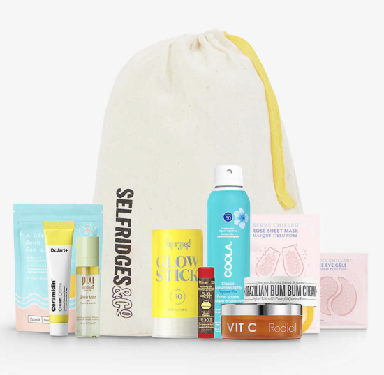 Selfridges Jet Set Summer Skin Bundle 2022