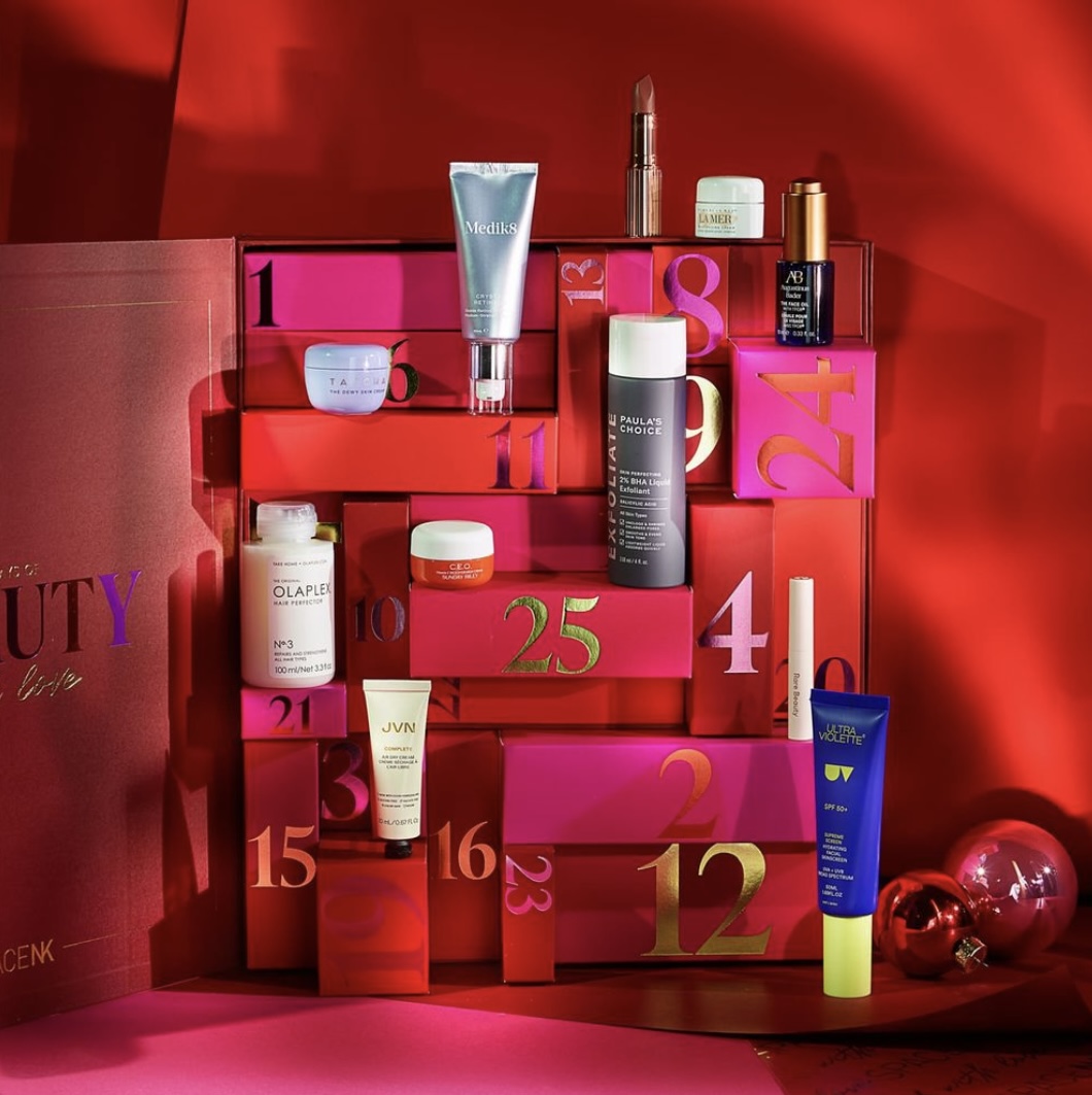 Space NK advent calendar contents 2022