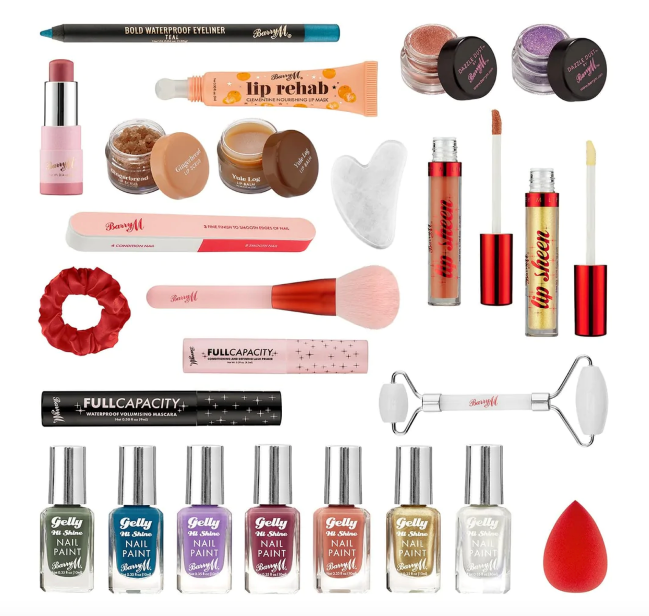 Barry M advent calendar contents 2022