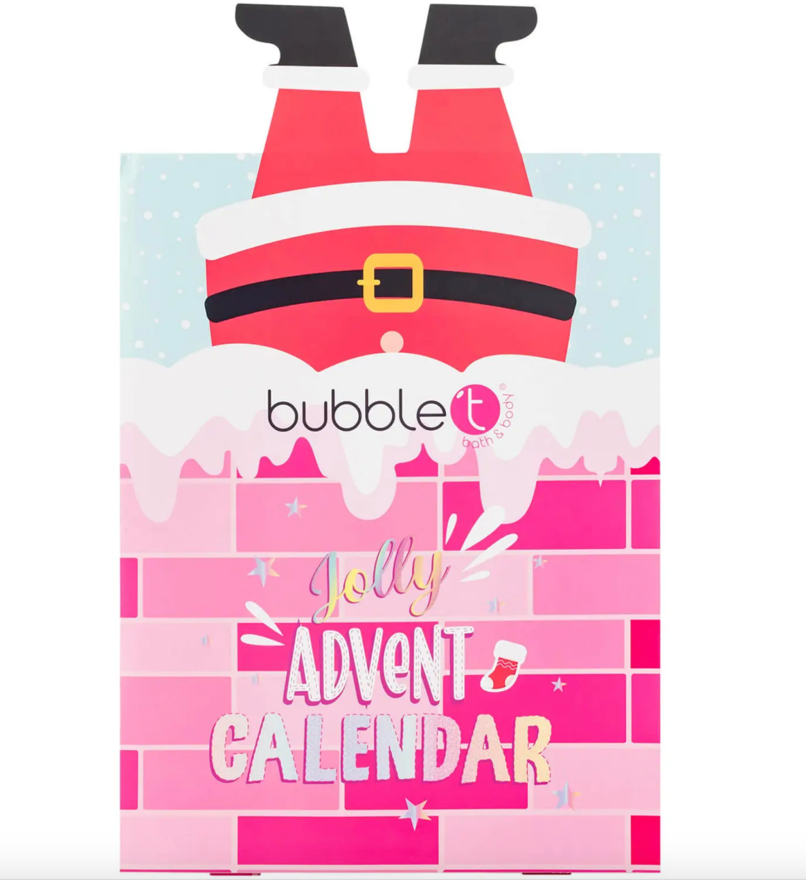 Bubble T Jolly Santa advent calendar 2022