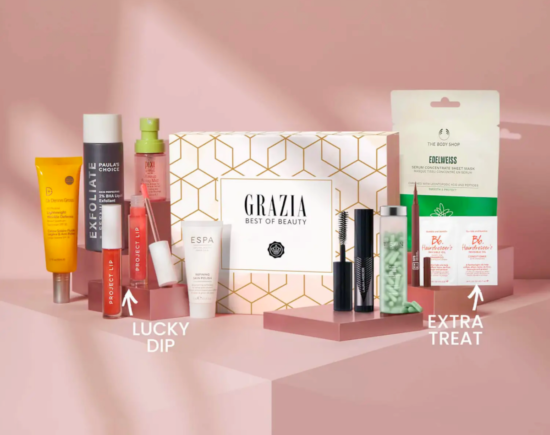GLOSSYBOX x Grazia Best of Beauty Box – Worth £250!