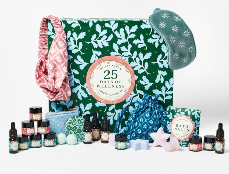 Oliver Bonas beauty advent calendar 2022